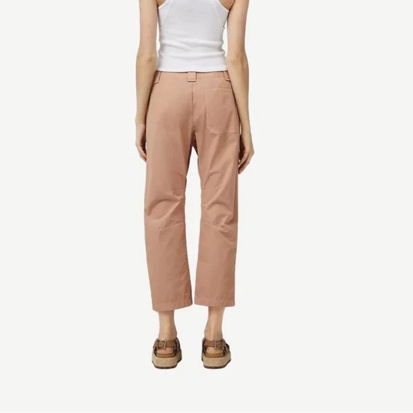 Rag & Bone Leyton Workwear Ankle Pants Pink Size 10 - Picture 3 of 10